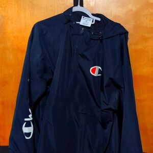 Champion Blue Packable XXL Windbreaker